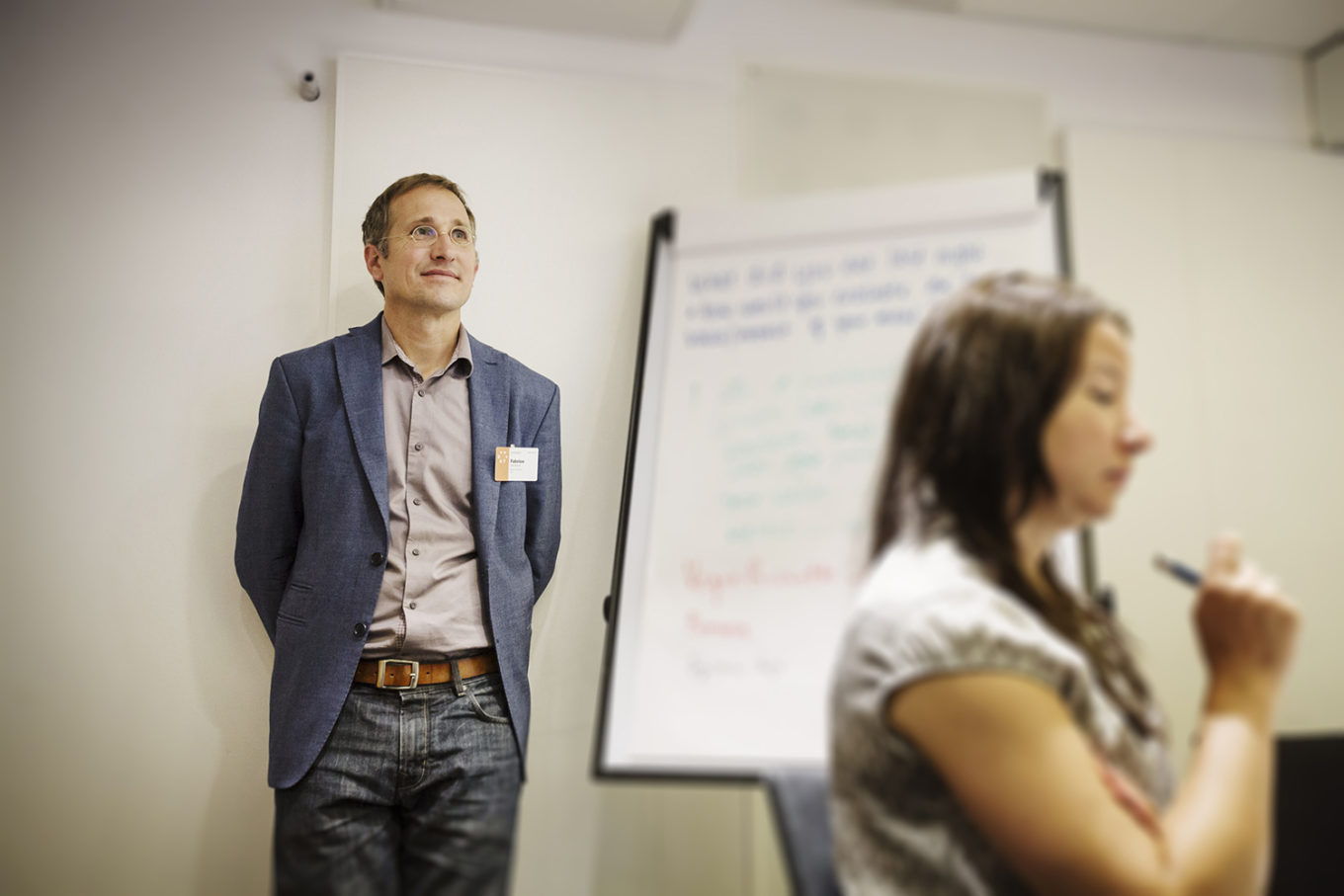 Fabrice DeClerck at Disruptive Dialogues meeting at EAT Stockholm Food Forum 2018.