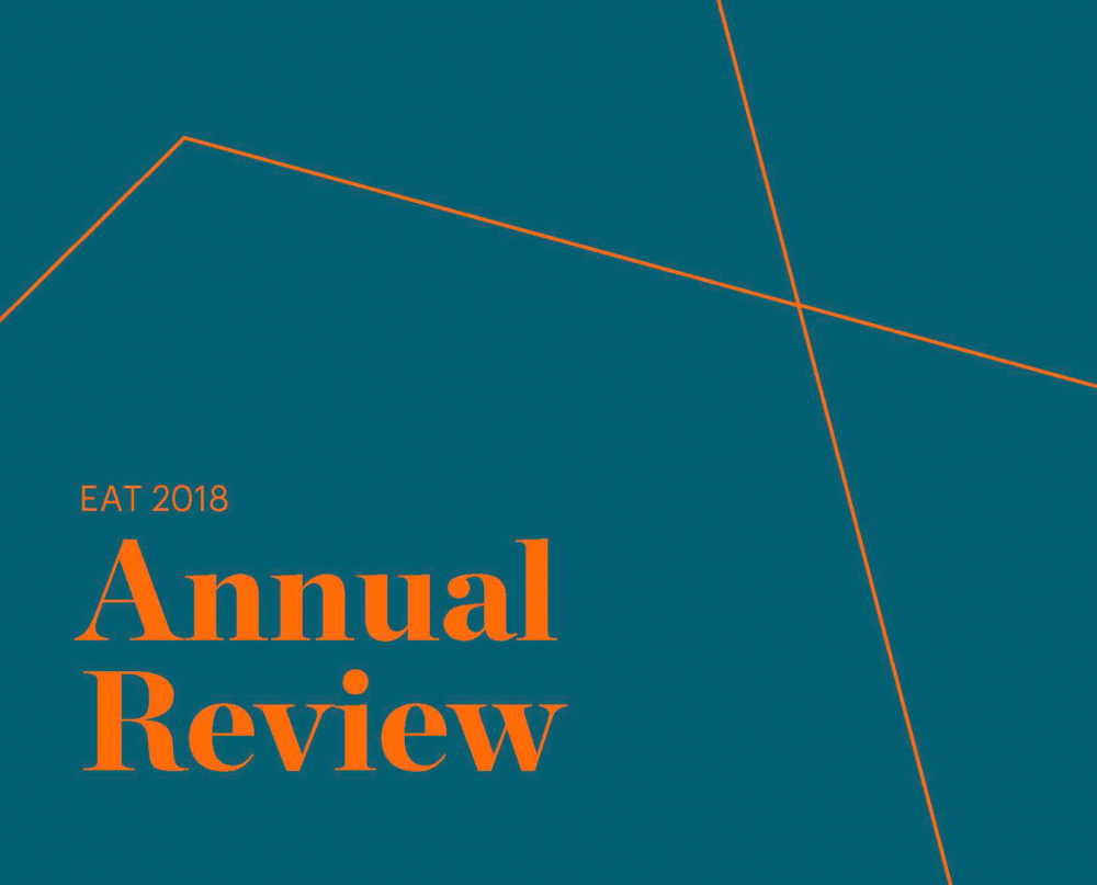 EAT annual review 2018 front cover
